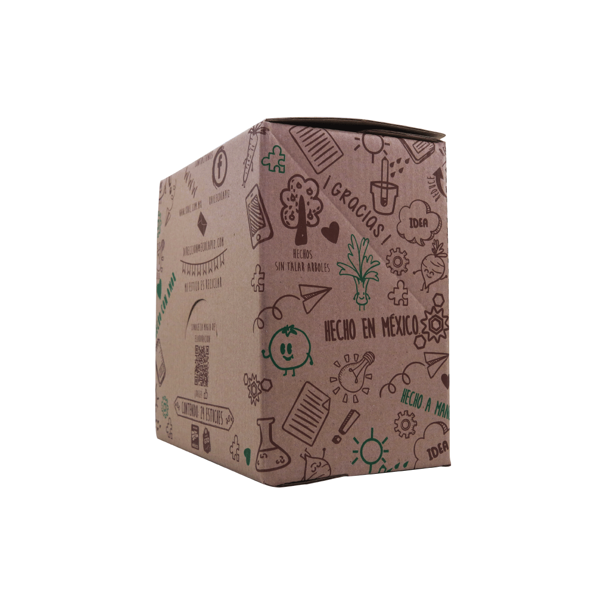 9. Caja Lonchera de 24 cajitas mixtas