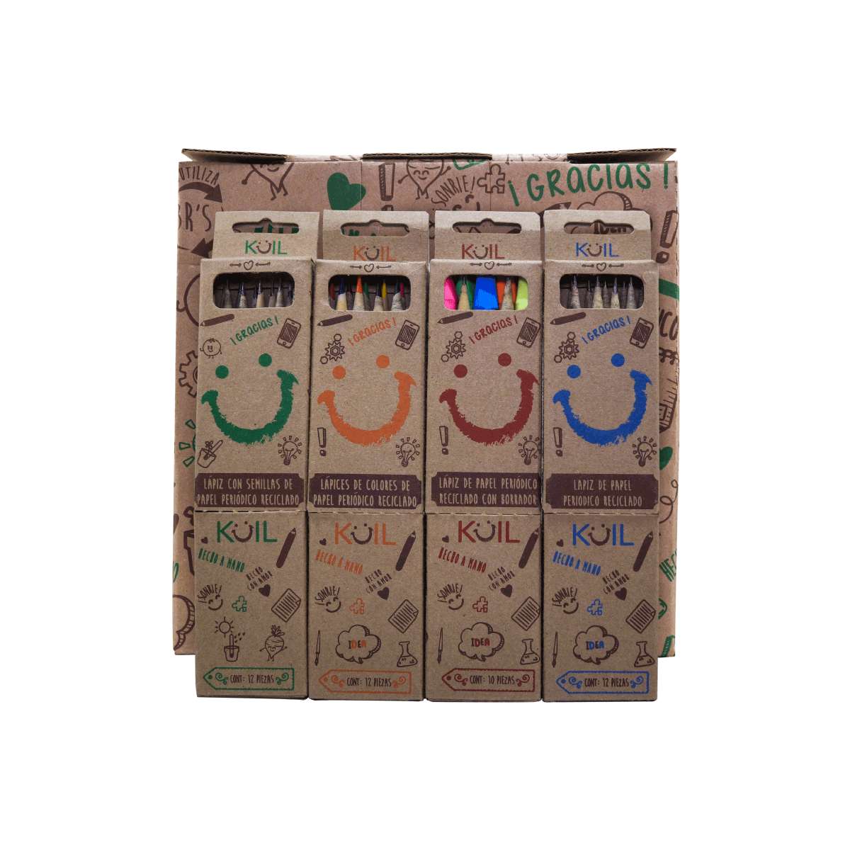 9. Caja Lonchera de 24 cajitas mixtas