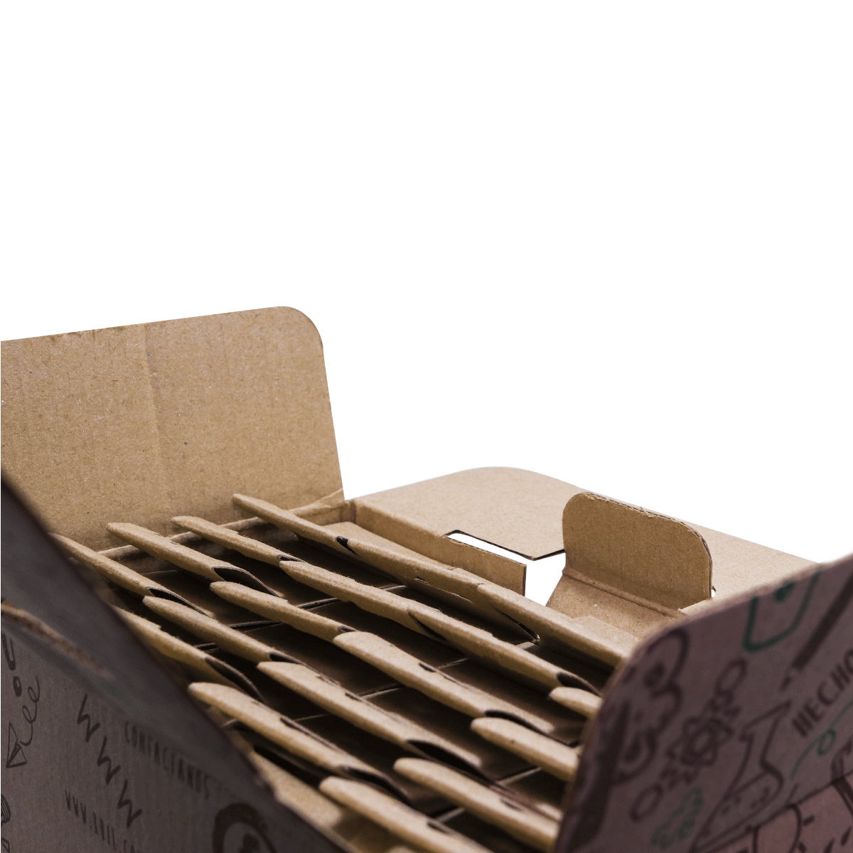 6. Caja Lonchera con 24 cajitas de COLORES ecológicos
