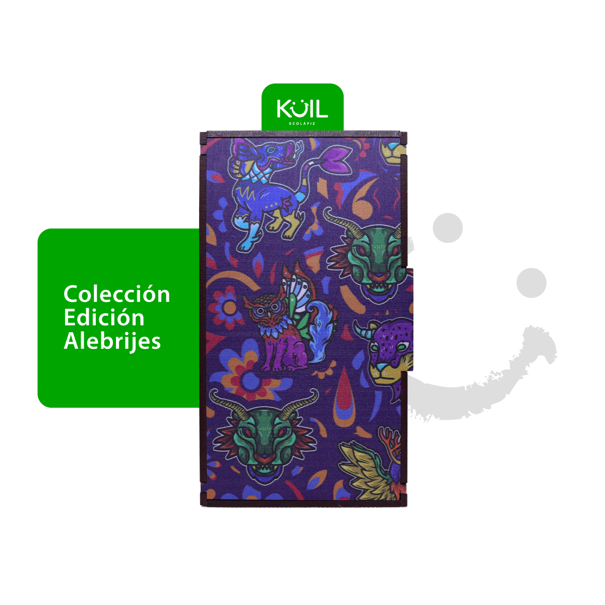 Colección de 12 colores ecológicos, acuarelable, edición Alebrijes