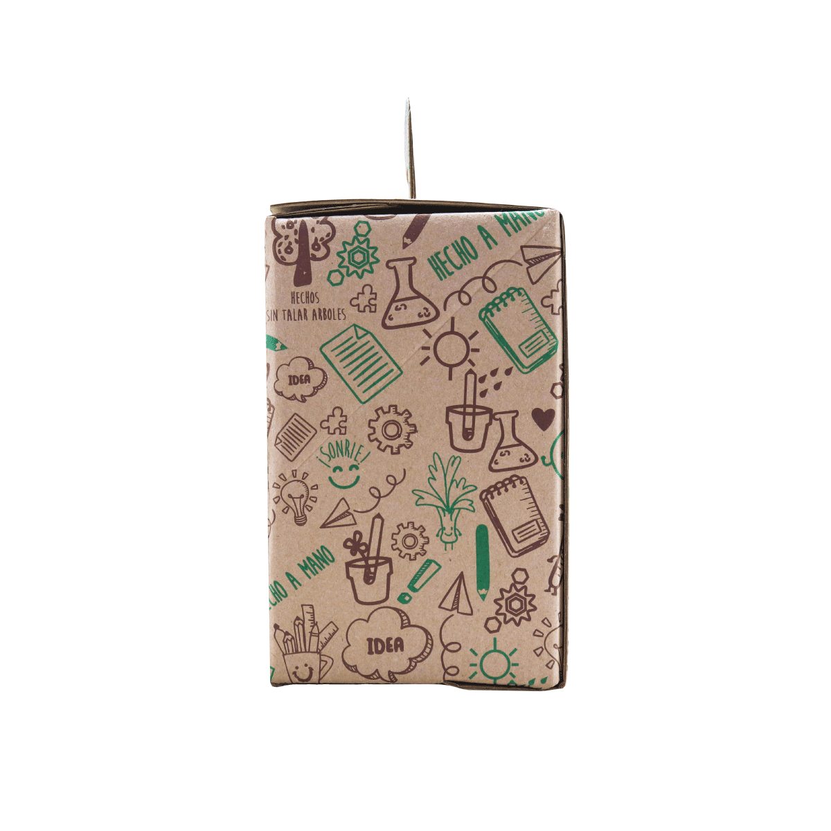 8. Caja Lonchera de 24 cajitas de lápices ecológicos PERGAMINO