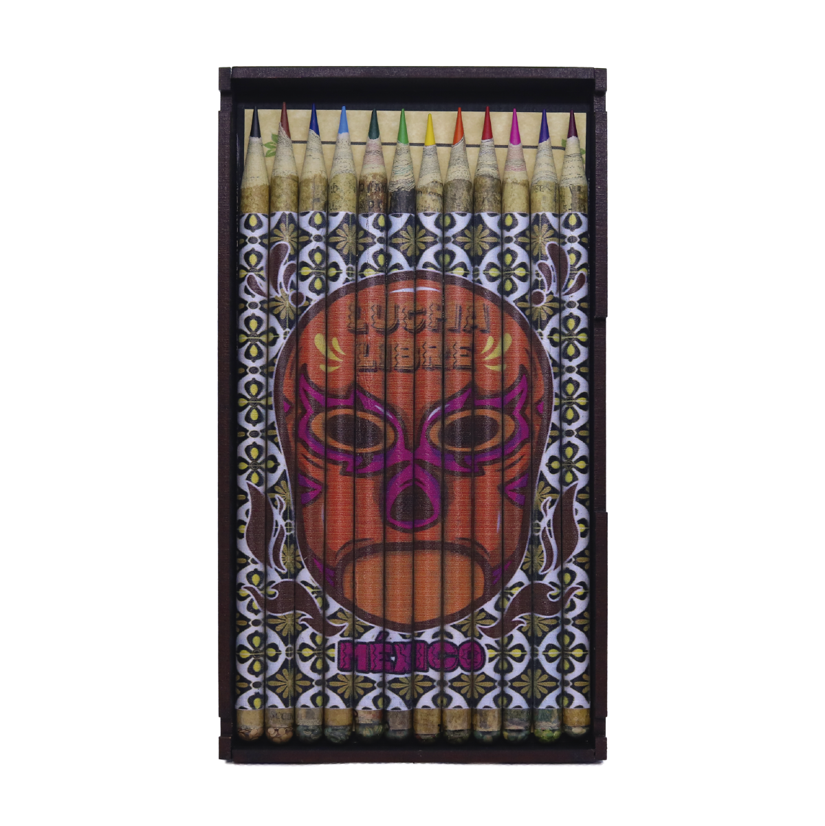 Colección de 12 colores ecológicos, acuarelables, edición Lucha libre