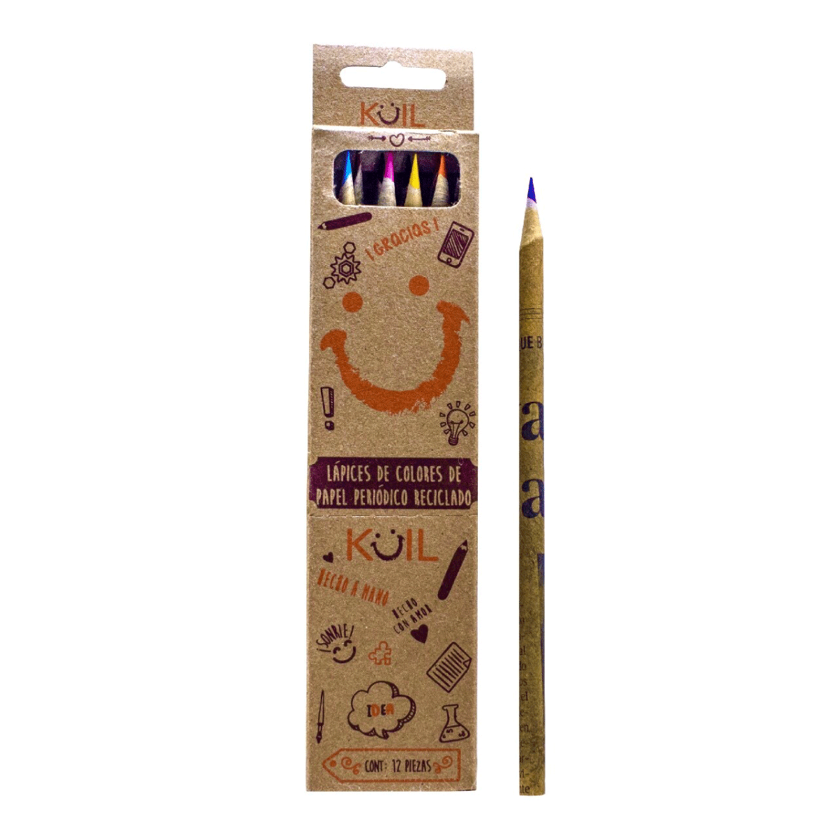 6. Caja Lonchera con 24 cajitas de COLORES ecológicos