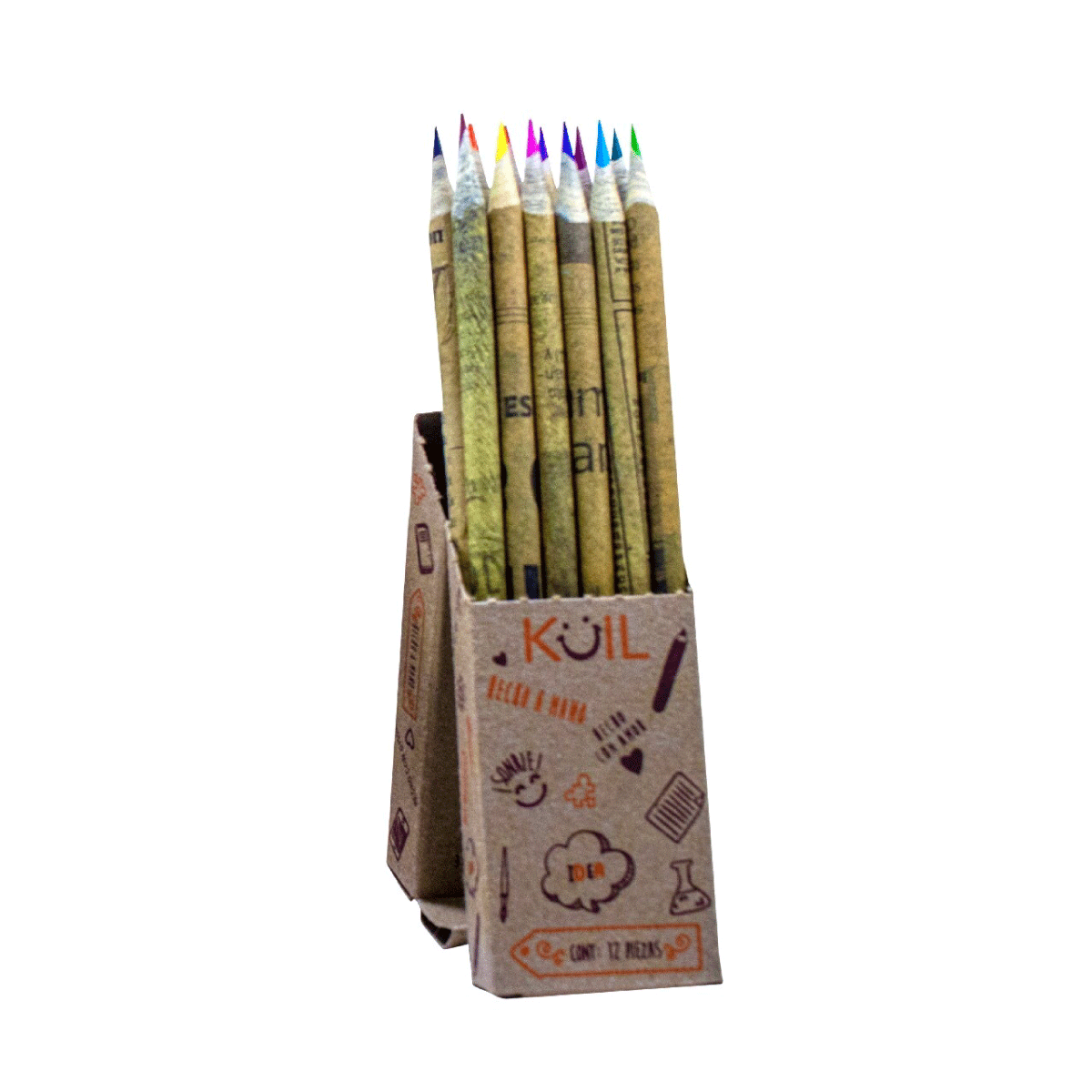 6. Caja Lonchera con 24 cajitas de COLORES ecológicos