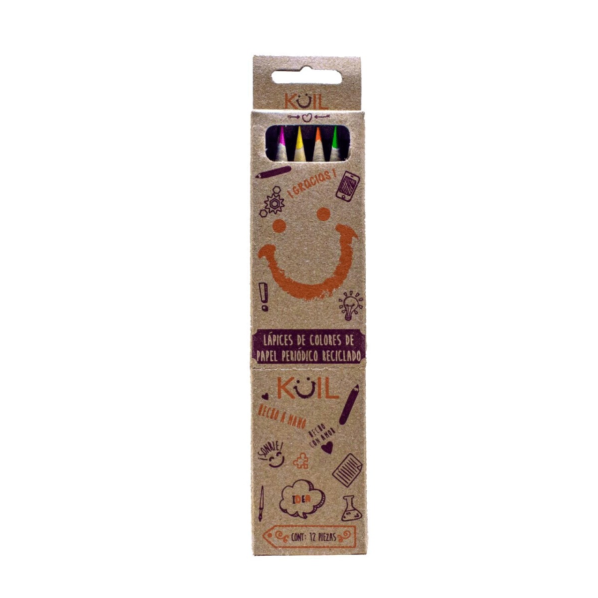 6. Caja Lonchera con 24 cajitas de COLORES ecológicos