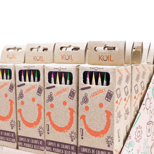 6. Caja Lonchera con 24 cajitas de COLORES ecológicos