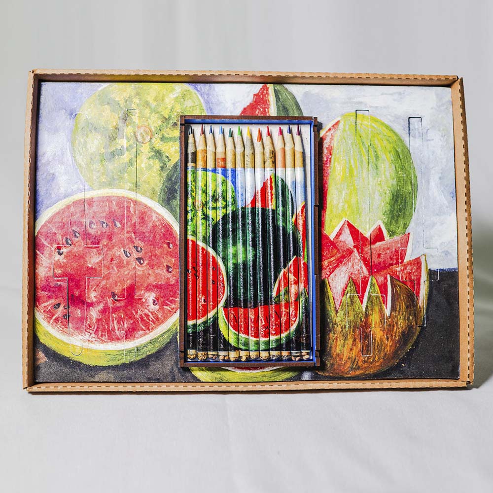 Colección de 12 colores ecológicos, acuarelables, edición Viva la Vida